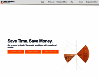 firstsavingsmortgage.com screenshot