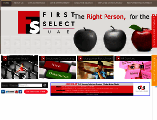 firstselectuae.com screenshot