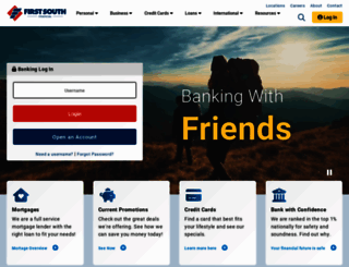 firstsouth.com screenshot