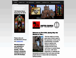 firstuccsc.org screenshot