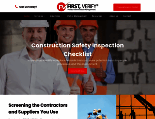 firstverify.com screenshot
