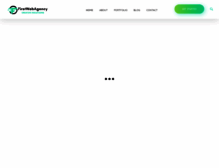 firstwebagency.com screenshot