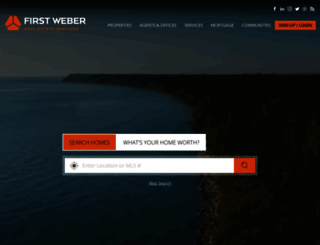 firstweber.com screenshot