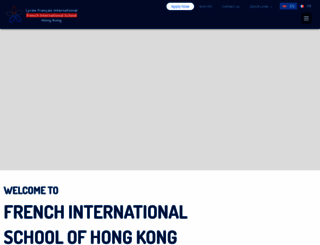 fis.edu.hk screenshot