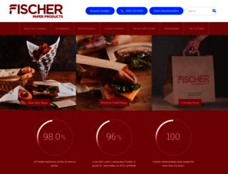 fischerpaperproducts.com screenshot