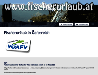 fischerurlaub.at screenshot