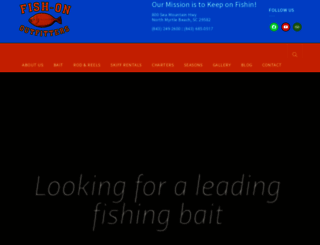 fish-on-outfitters.com screenshot