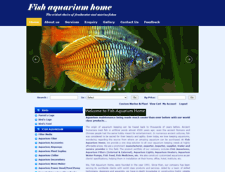 fishaquariumhome.com screenshot