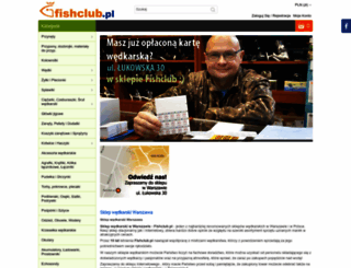 fishclub.pl screenshot