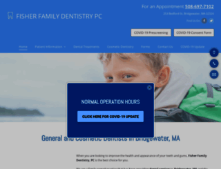 fisherfamilydentistrypc.com screenshot