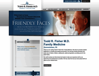 fisherfamilymedicine.com screenshot