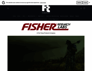 fisherlab.com screenshot