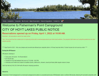 fishermanspointmn.com screenshot