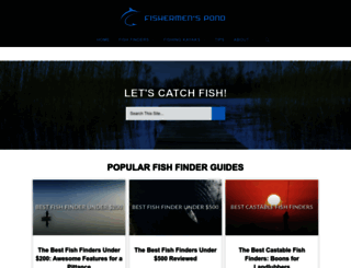 fishermenspond.com screenshot