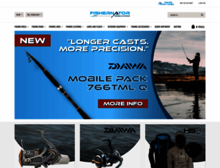 fishernator.com screenshot