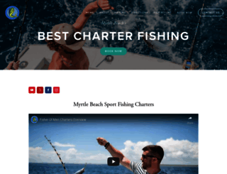 fisherofmencharters.com screenshot