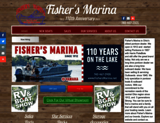 fishersmarina.net screenshot