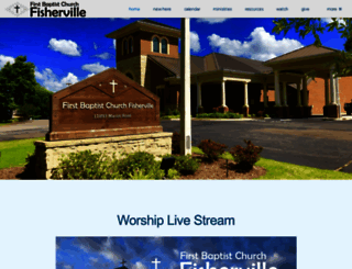 fisherville.org screenshot