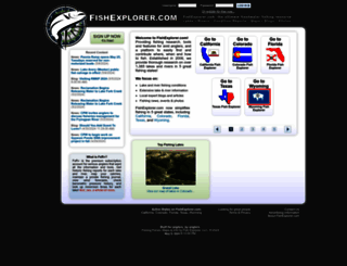 fishexplorer.com screenshot