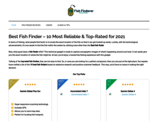 fishfinderer.com screenshot