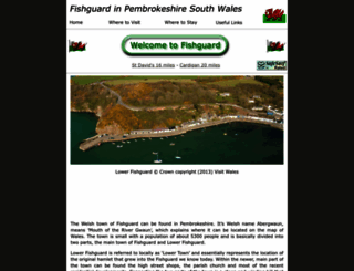fishguard-wales.com screenshot