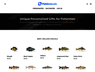 fishindecals.com screenshot