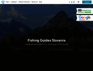 fishing-guides-slovenia.com screenshot