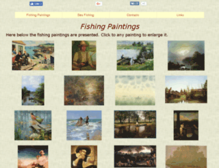 fishing-paintings.com screenshot