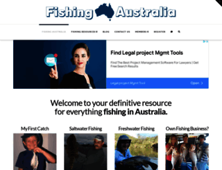 fishingaustralia.com.au screenshot