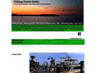 fishingdestinguide.com screenshot