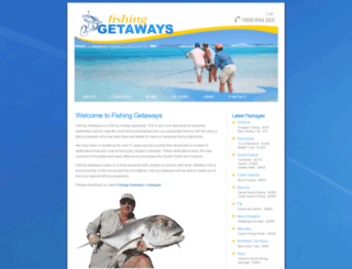fishinggetaways.com.au screenshot