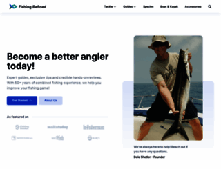 fishingrefined.com screenshot