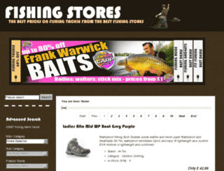 fishingstores.co.uk screenshot