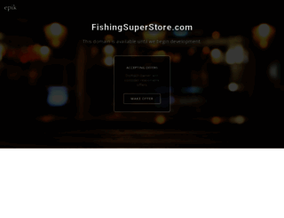 fishingsuperstore.com screenshot
