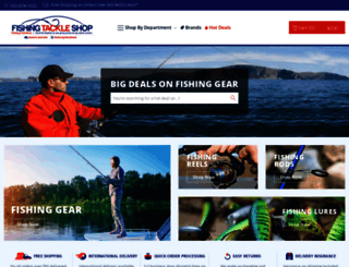 fishingtackleshop.resultsdemo.com screenshot