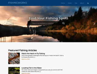 fishingworks.com screenshot