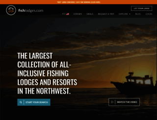fishlodges.com screenshot