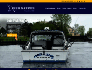 fishnappercharters.com screenshot