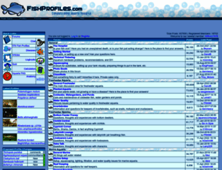fishprofiles.com screenshot