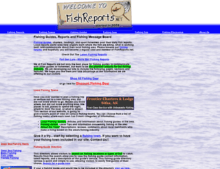 fishreports.net screenshot