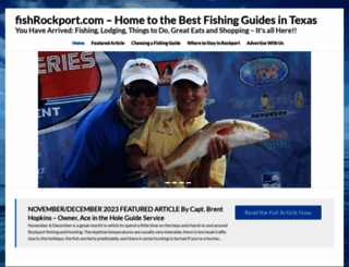 fishrockport.com screenshot