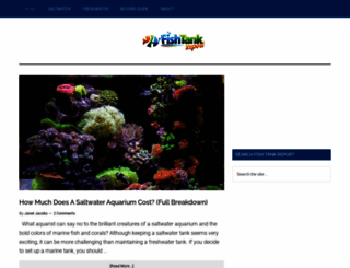 fishtankreport.com screenshot