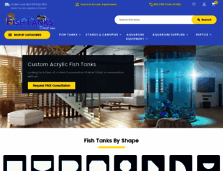 fishtanksdirect.com screenshot