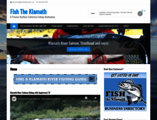 fishtheklamath.com screenshot