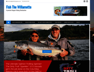 fishthewillamette.com screenshot