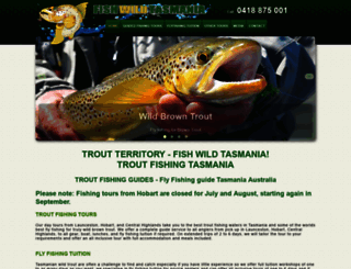 fishwildtasmania.com screenshot