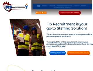 fisrecruitment.com screenshot