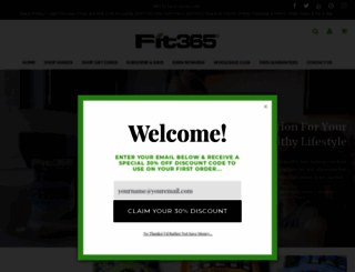fit365.com screenshot