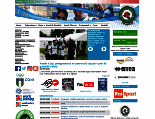 fitarco-italia.org screenshot