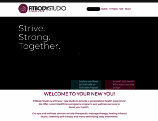 fitbodystudio.com screenshot
